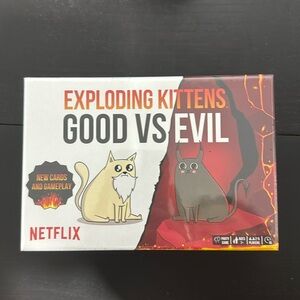Netflix Edition Good v Evil Exploding Kittens - Sealed Box